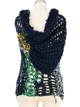 Susan Cianciolo RUN 4 1997 Multi Knit Hooded Vest Jacket arcadeshops.com