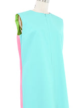 2000 Junya Watanabe Colorblock Technical Zip Reversible Dress Dress arcadeshops.com
