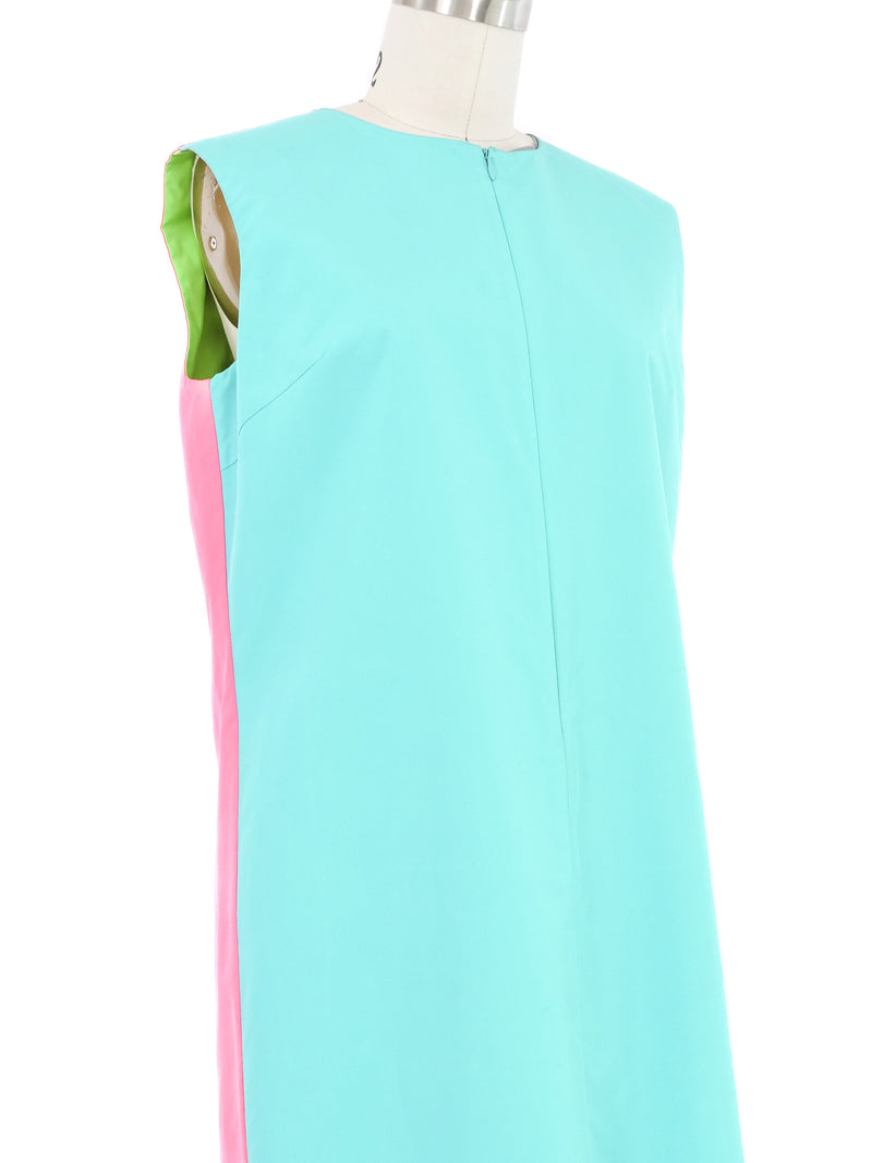 2000 Junya Watanabe Colorblock Technical Zip Reversible Dress Dress arcadeshops.com