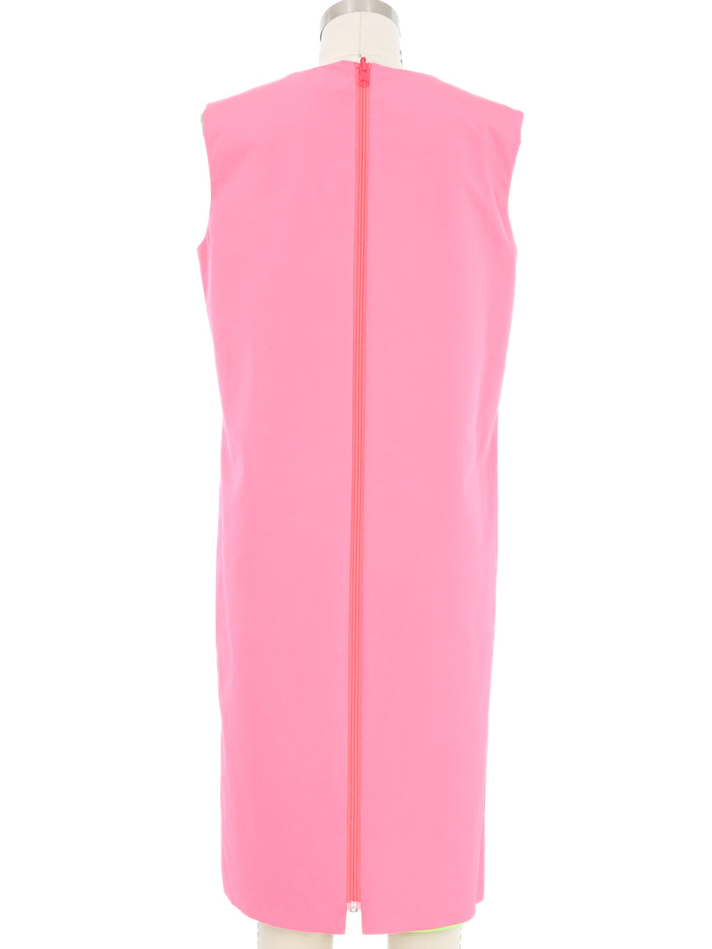 2000 Junya Watanabe Colorblock Technical Zip Reversible Dress Dress arcadeshops.com