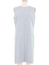 2000 Junya Watanabe Colorblock Technical Zip Reversible Dress Dress arcadeshops.com