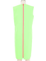 2000 Junya Watanabe Colorblock Technical Zip Reversible Dress Dress arcadeshops.com