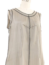 1991 Maison Martin Margiela Pinstripe Lining Mini Dress Dress arcadeshops.com