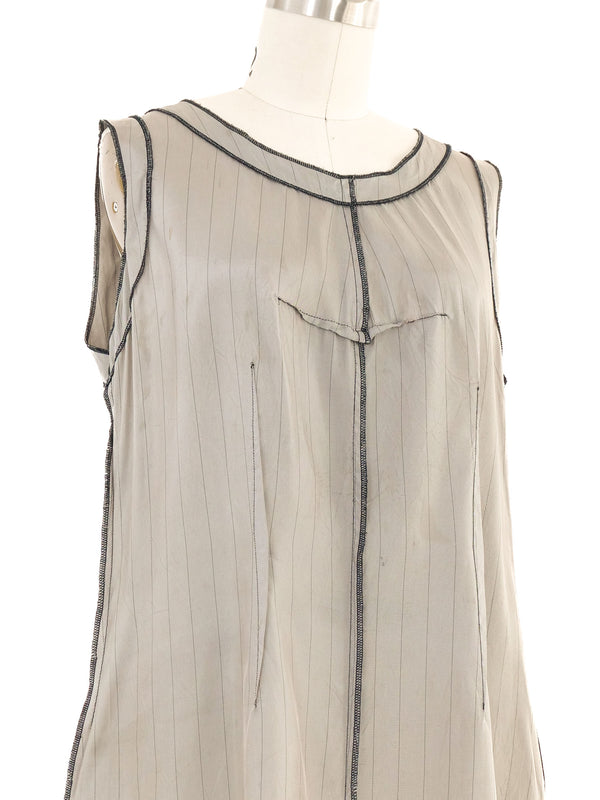 1991 Maison Martin Margiela Pinstripe Lining Mini Dress Dress arcadeshops.com