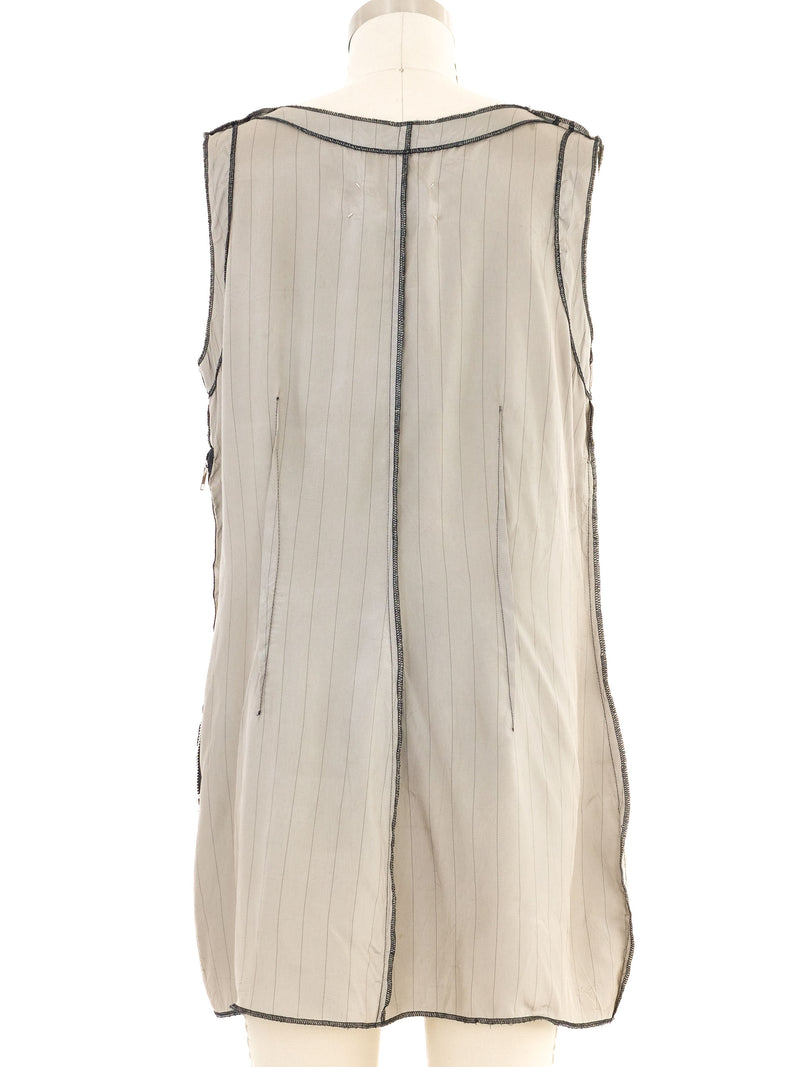 1991 Maison Martin Margiela Pinstripe Lining Mini Dress Dress arcadeshops.com