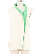 Bottega Veneta Offset Zip Front Top Top arcadeshops.com