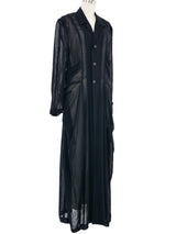 1993 Comme des Garcons Sheer Draped Duster Jacket arcadeshops.com