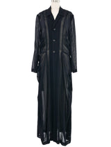 1993 Comme des Garcons Sheer Draped Duster Jacket arcadeshops.com