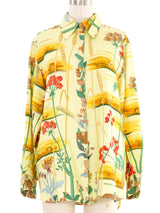 Hermes Les Bolides Silk Top Top arcadeshops.com