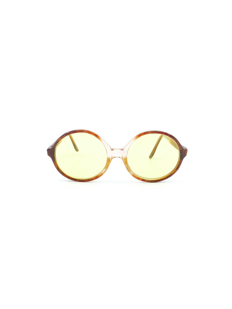 1970s Round Ombre Frame Sunglasses Accessory arcadeshops.com