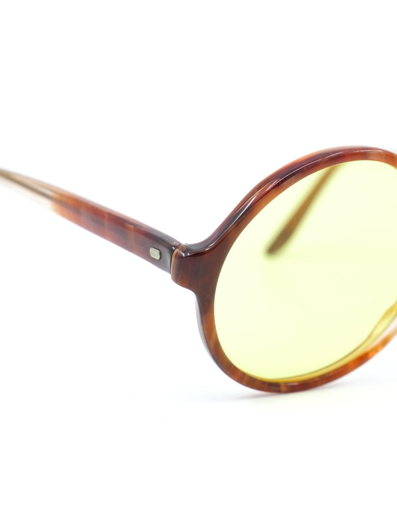 1970s Round Ombre Frame Sunglasses Accessory arcadeshops.com