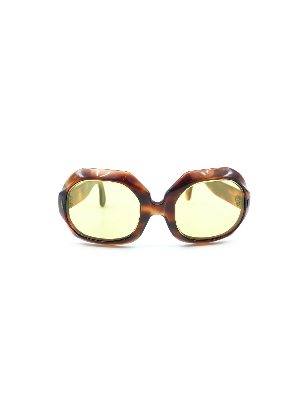 1960s Bug Eye Tortoise Shell Sunglasses - Main Image