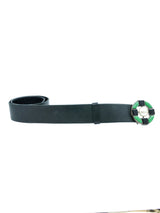 2009 Chanel Faux Pearl Cruciform Buckle Belt Accessory arcadeshops.com