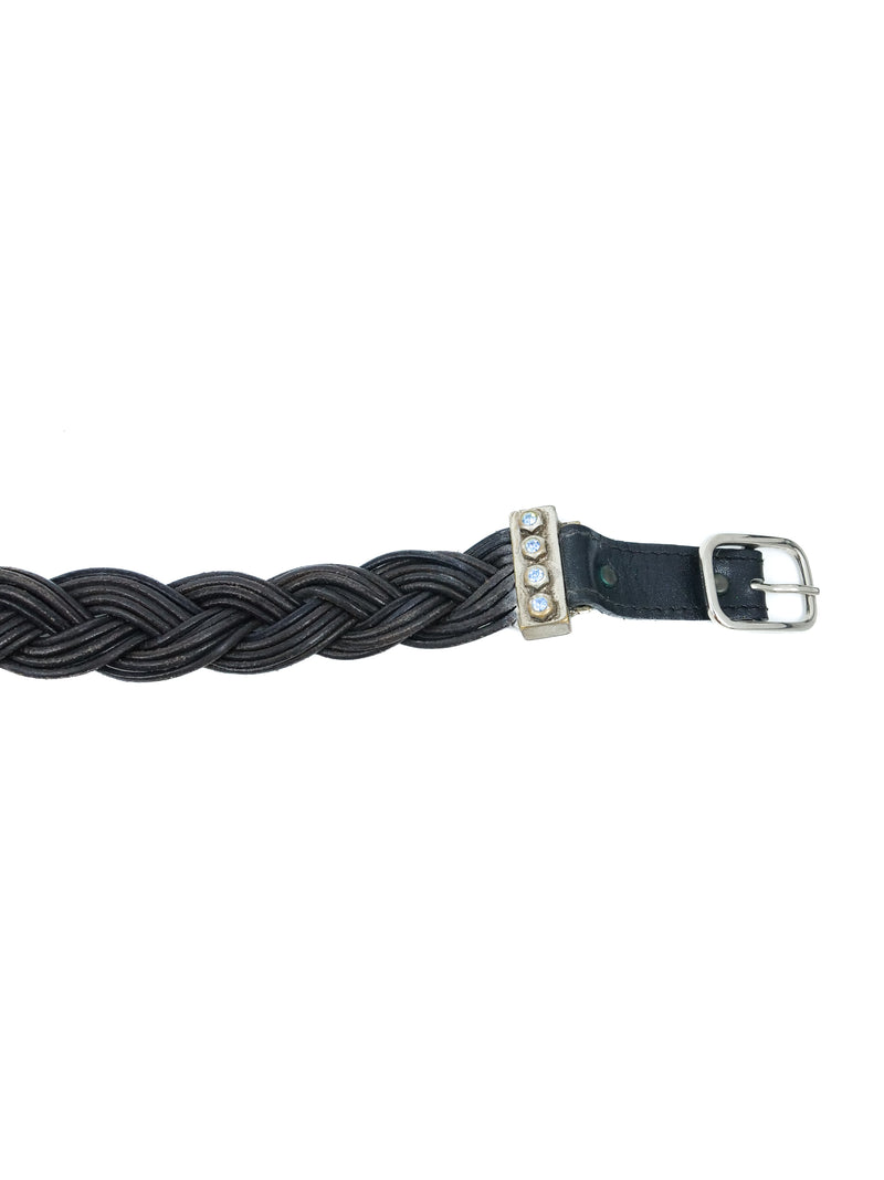 Multistrap Rhinestone Emblem Belt Accessory arcadeshops.com