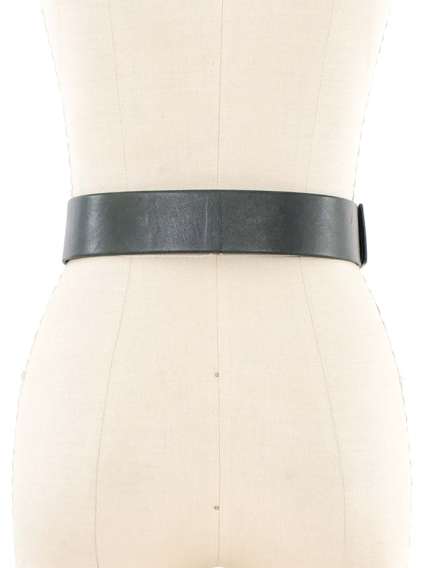 2009 Chanel Faux Pearl Cruciform Buckle Belt Accessory arcadeshops.com