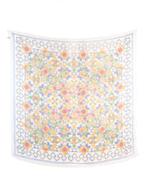 Chanel Mosaic Silk Chiffon Shawl Accessory arcadeshops.com