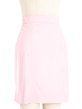 Chanel Pink Lambskin Skirt Bottom arcadeshops.com