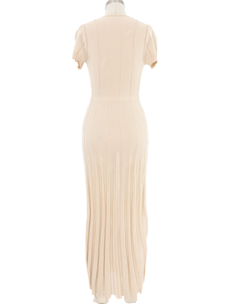 Jacquemus Knit Shirt Dress Dress arcadeshops.com