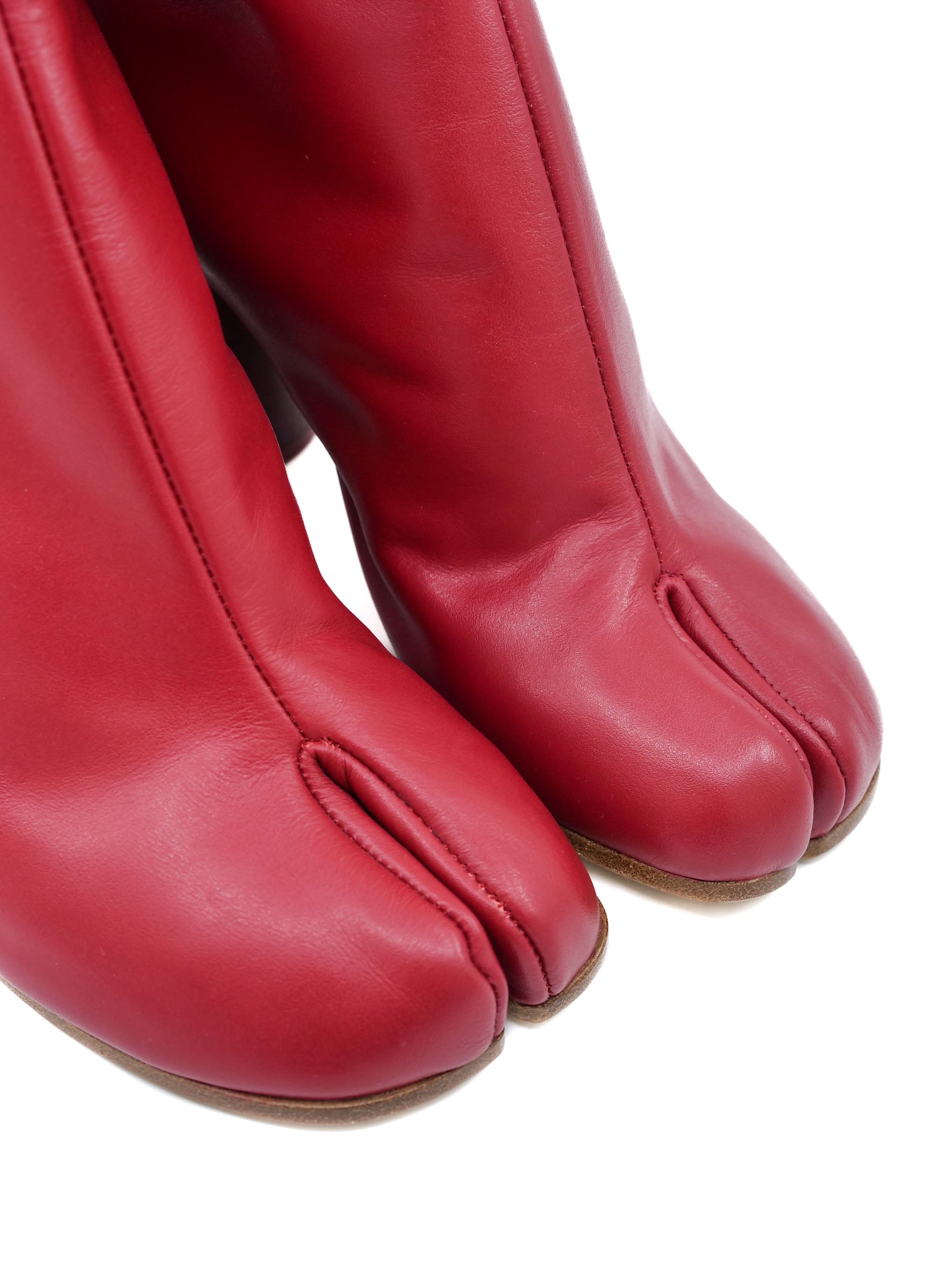 Maison Margiela Red Tabi Boots, 36