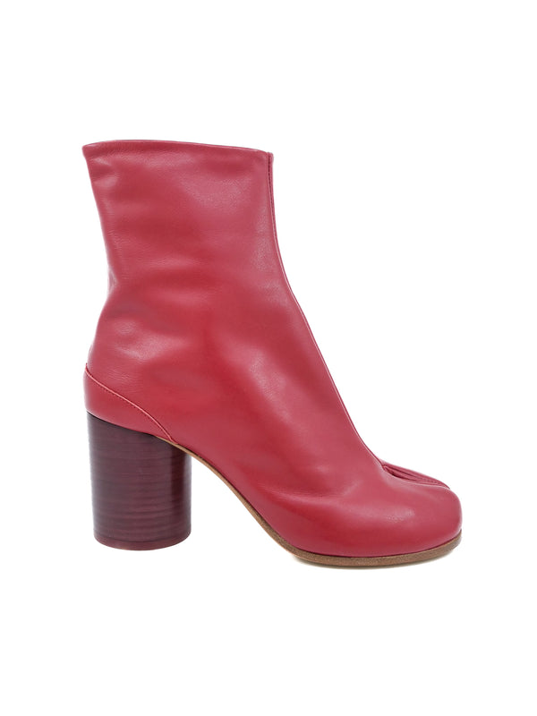 Maison Margiela Red Tabi Boots, 36 Accessory arcadeshops.com