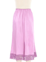 Christian Dior Overdyed Lavender Slip Skirt Bottom arcadeshops.com