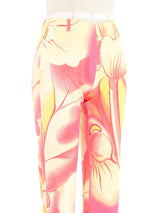 Gianfranco Ferre Floral Capri Pants Bottom arcadeshops.com