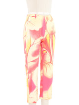 Gianfranco Ferre Floral Capri Pants Bottom arcadeshops.com