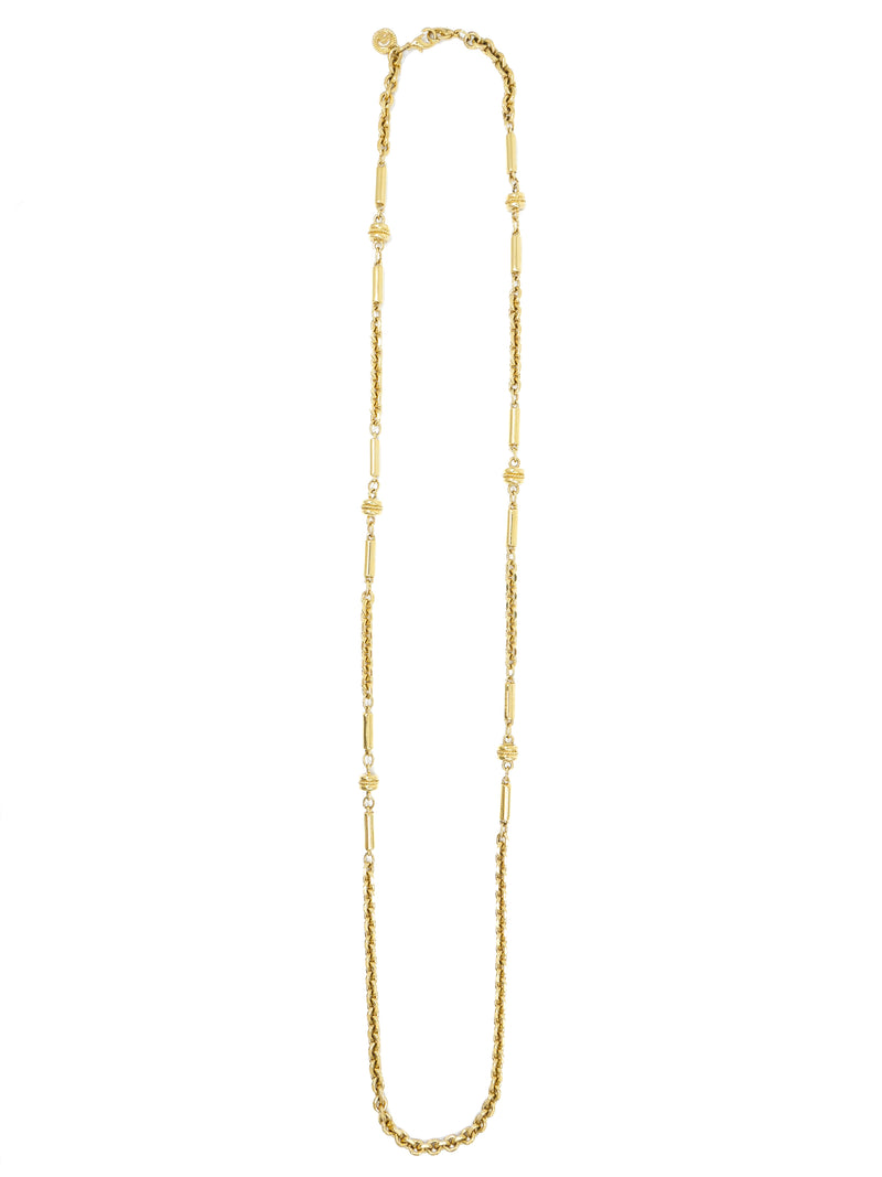 St. John Gold Tone Necklace Accessory arcadeshops.com