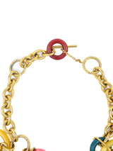 Acrylic Ring Bib Necklace Accessory arcadeshops.com