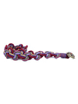 Jewel Tone Braided Rhinestone Buckle Belt Accessory arcadeshops.com
