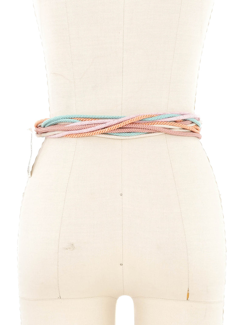 Pastel Geode Rope Belt Accessory arcadeshops.com