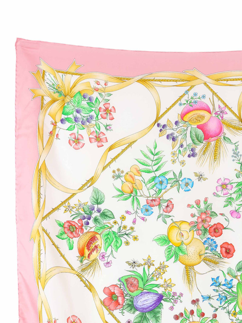 Gucci Fruit Flora Silk Scarf Accessory arcadeshops.com