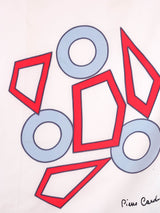 Pierre Cardin Geometric Silk Scarf Accessory arcadeshops.com