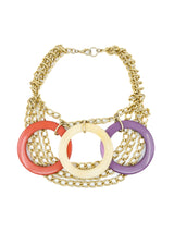 Acrylic Ring Swag Necklace Accessory arcadeshops.com