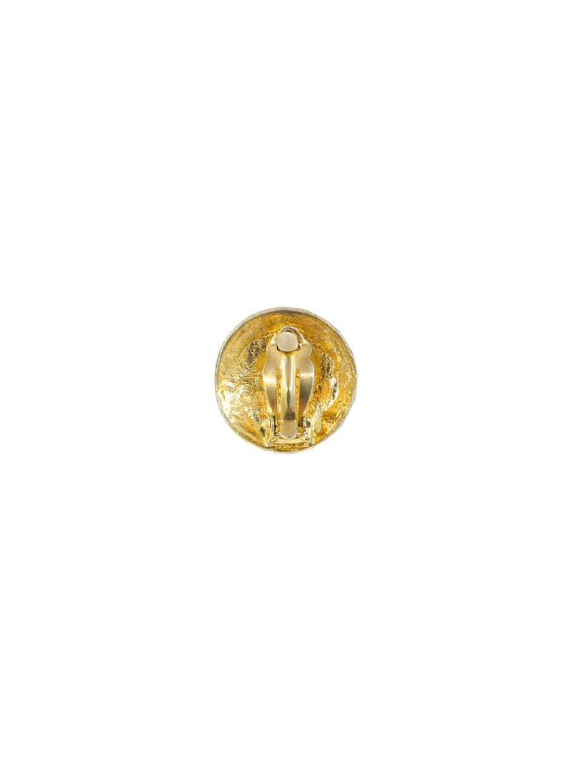Chanel Allover Logo Earrings Accessory arcadeshops.com