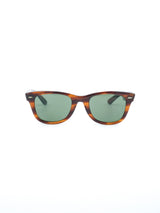 1980s Ray Ban Wayfarer Brown Sunglasses Accessory arcadeshops.com