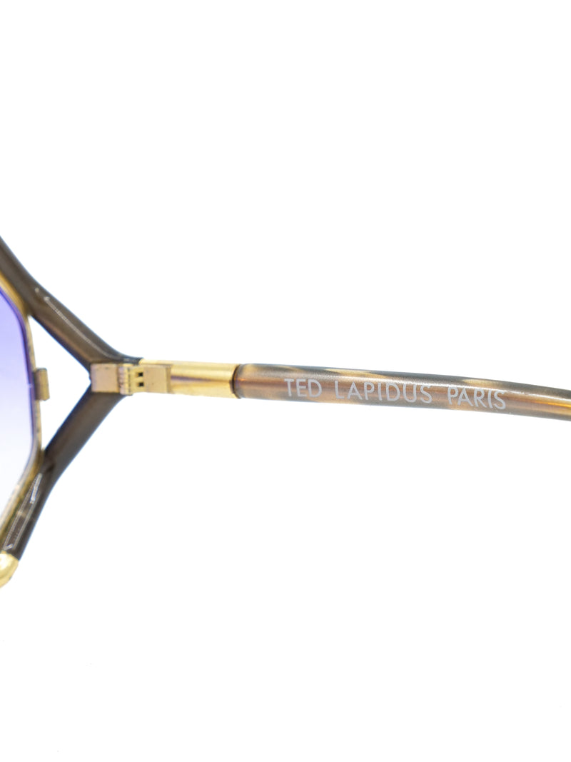Ted Lapidus Oversized Sunglasses Accessory arcadeshops.com