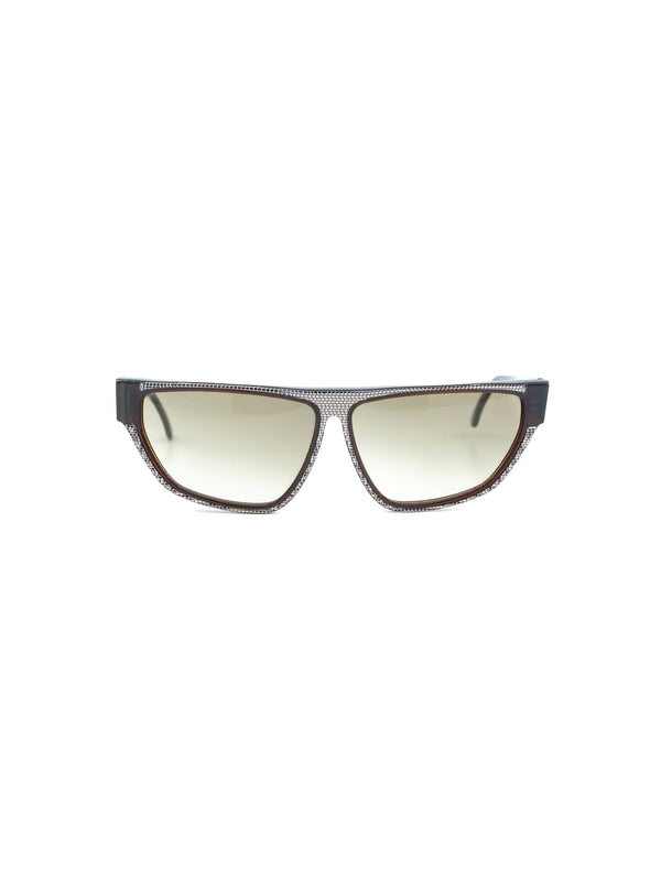 Krizia Reptile Printed Sunglasses Accessory arcadeshops.com
