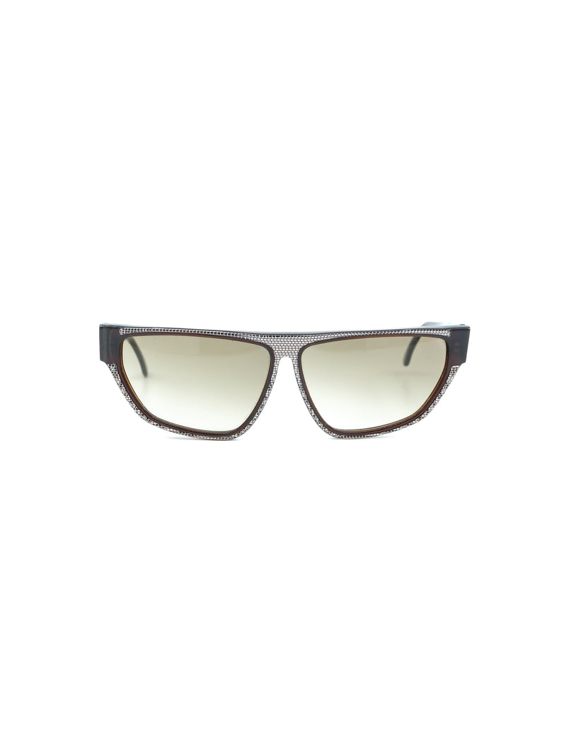 Krizia Reptile Printed Sunglasses Accessory arcadeshops.com