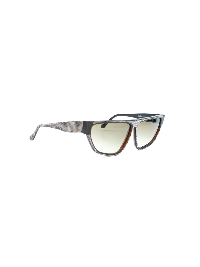 Krizia Reptile Printed Sunglasses Accessory arcadeshops.com