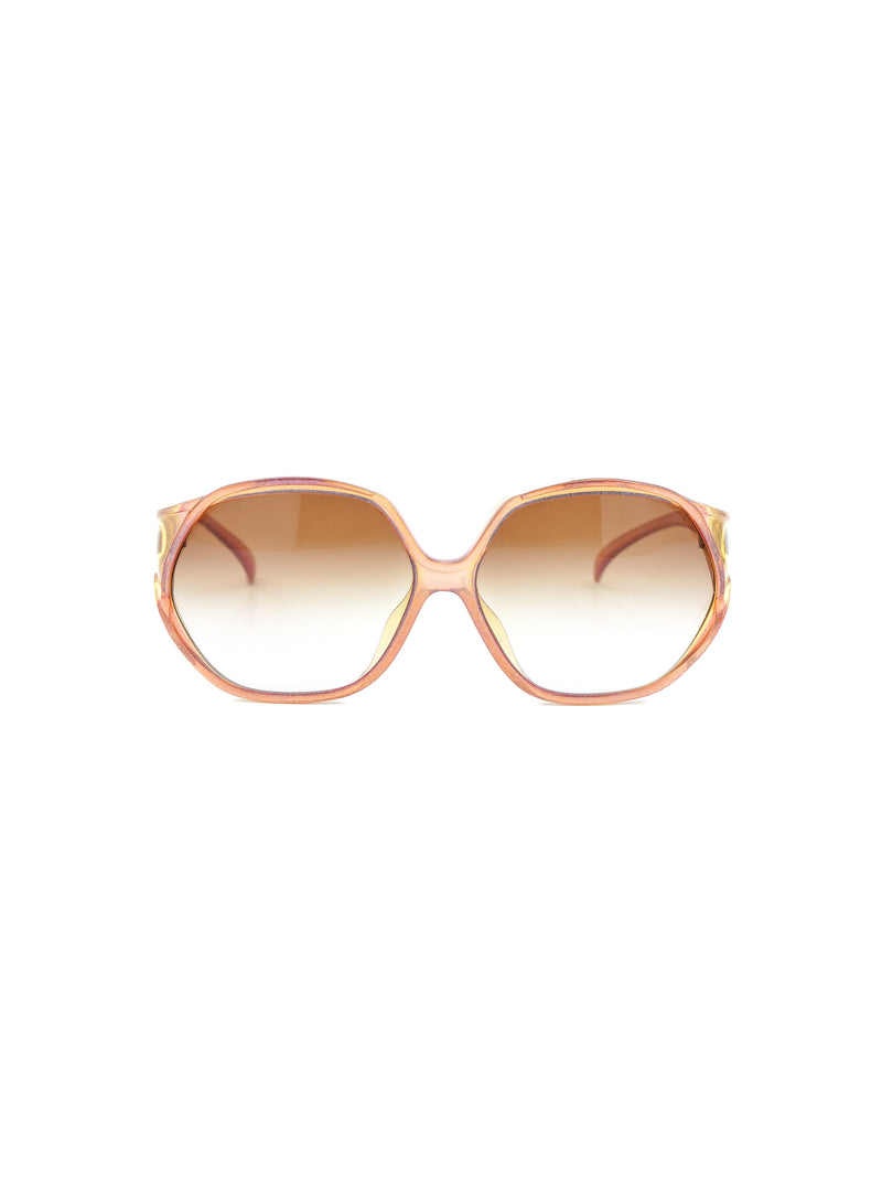 Christian Dior Glitter Oversized Sunglasses Accessory arcadeshops.com