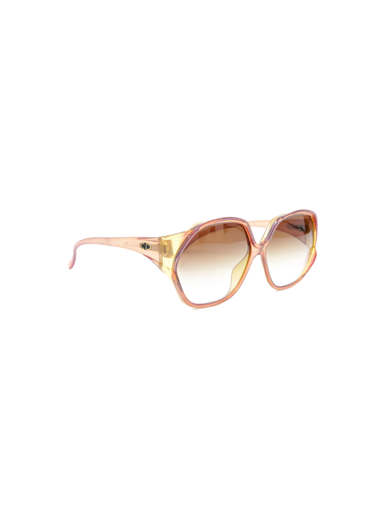 Christian Dior Glitter Oversized Sunglasses Accessory arcadeshops.com