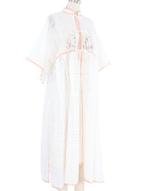 Bill Gibb Eyelet Wrap Skirt Ensemble Suit arcadeshops.com