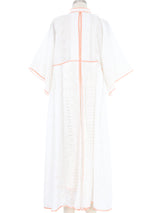 Bill Gibb Eyelet Wrap Skirt Ensemble Suit arcadeshops.com