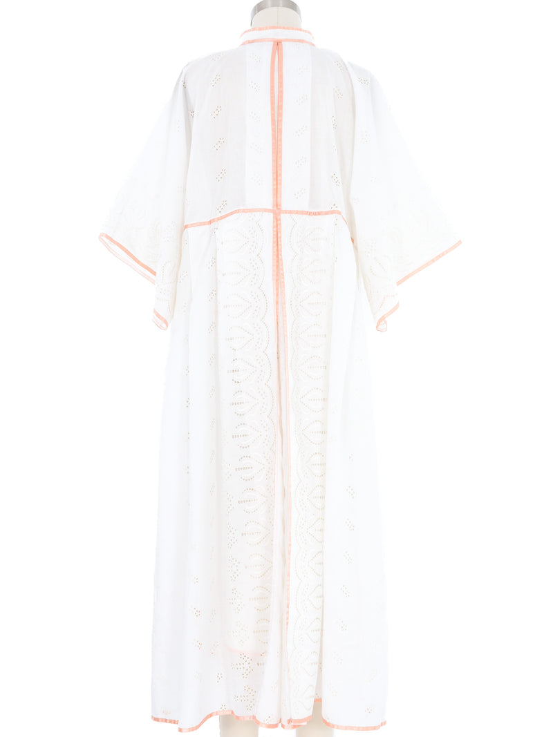 Bill Gibb Eyelet Wrap Skirt Ensemble Suit arcadeshops.com