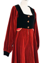 Miss Mouse Rabbit Applique Dress Dress arcadeshops.com