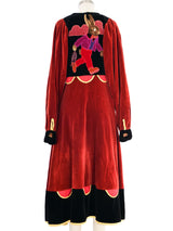 Miss Mouse Rabbit Applique Dress Dress arcadeshops.com