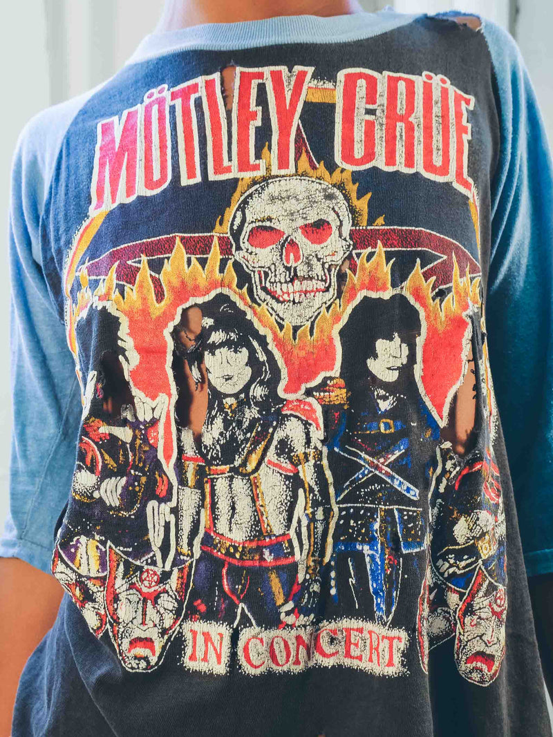 1980s Motley Crue Shout at the Devil Tee T-shirt arcadeshops.com