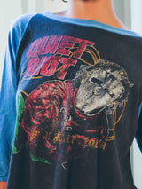 Quiet Riot Raglan Tee T-shirt arcadeshops.com