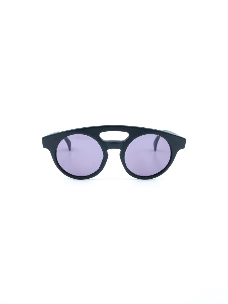 Claude Montana Matte Black Sunglasses Accessory arcadeshops.com